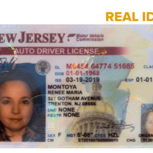 buy New Jersey driving license