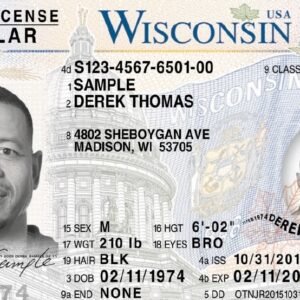 Buy Wisconsin driver's license