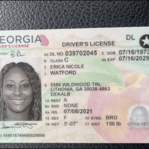 buy Georgia driving license online