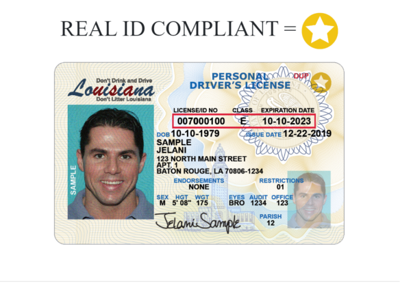 buy Louisiana driving license online