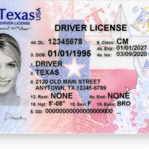 buy Texas driving license online