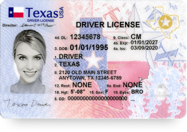 buy Texas driving license online