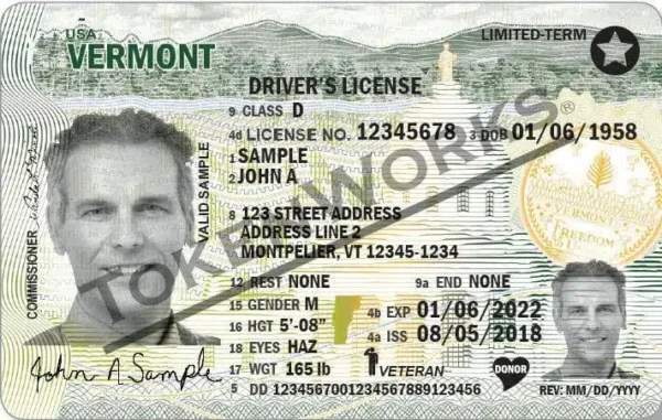 Buy Vermont driver's license