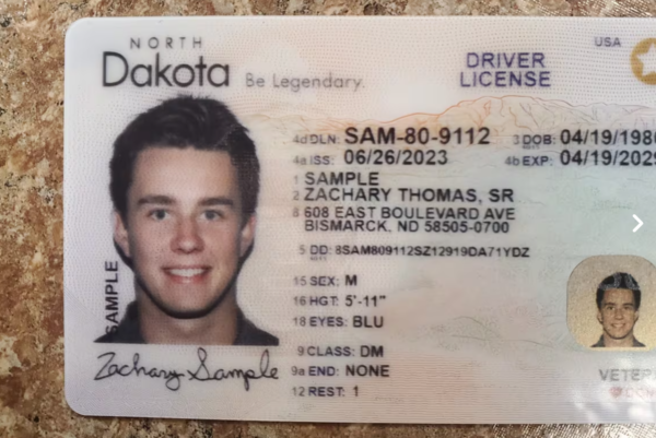 North Dakota driver's license