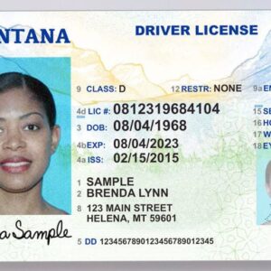 buy Montana driving license