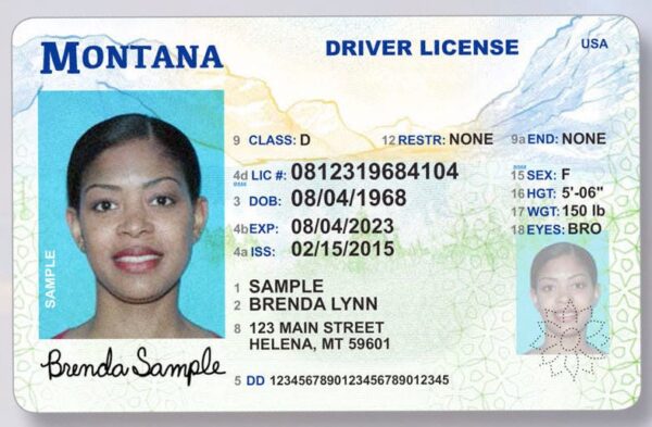 buy Montana driving license